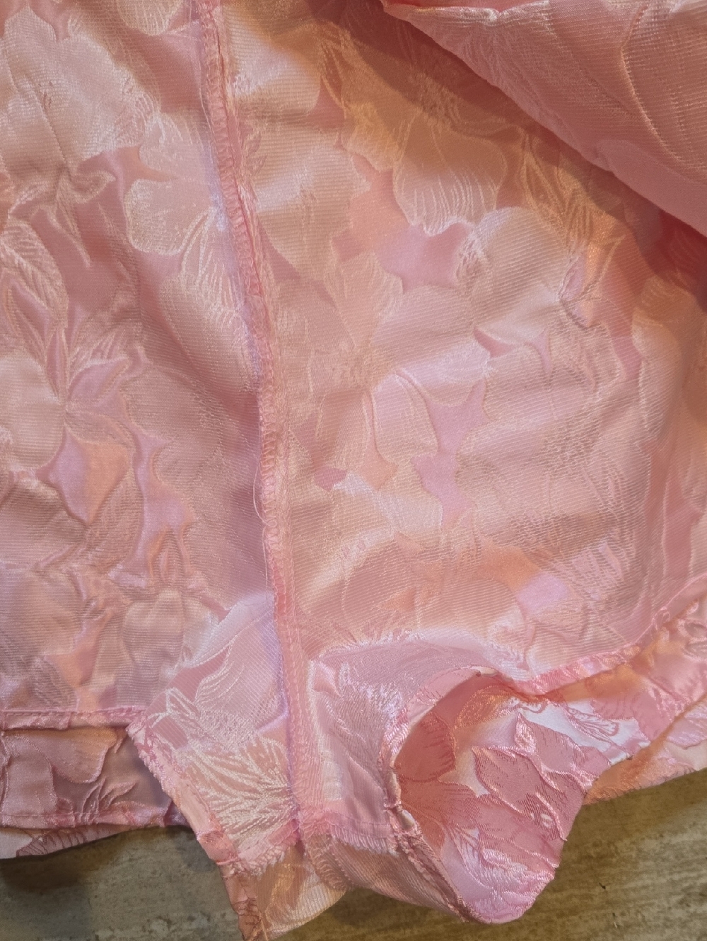 Altar'd State Bubblegum Pink Floral Pleated Skort - Picture 4 of 9